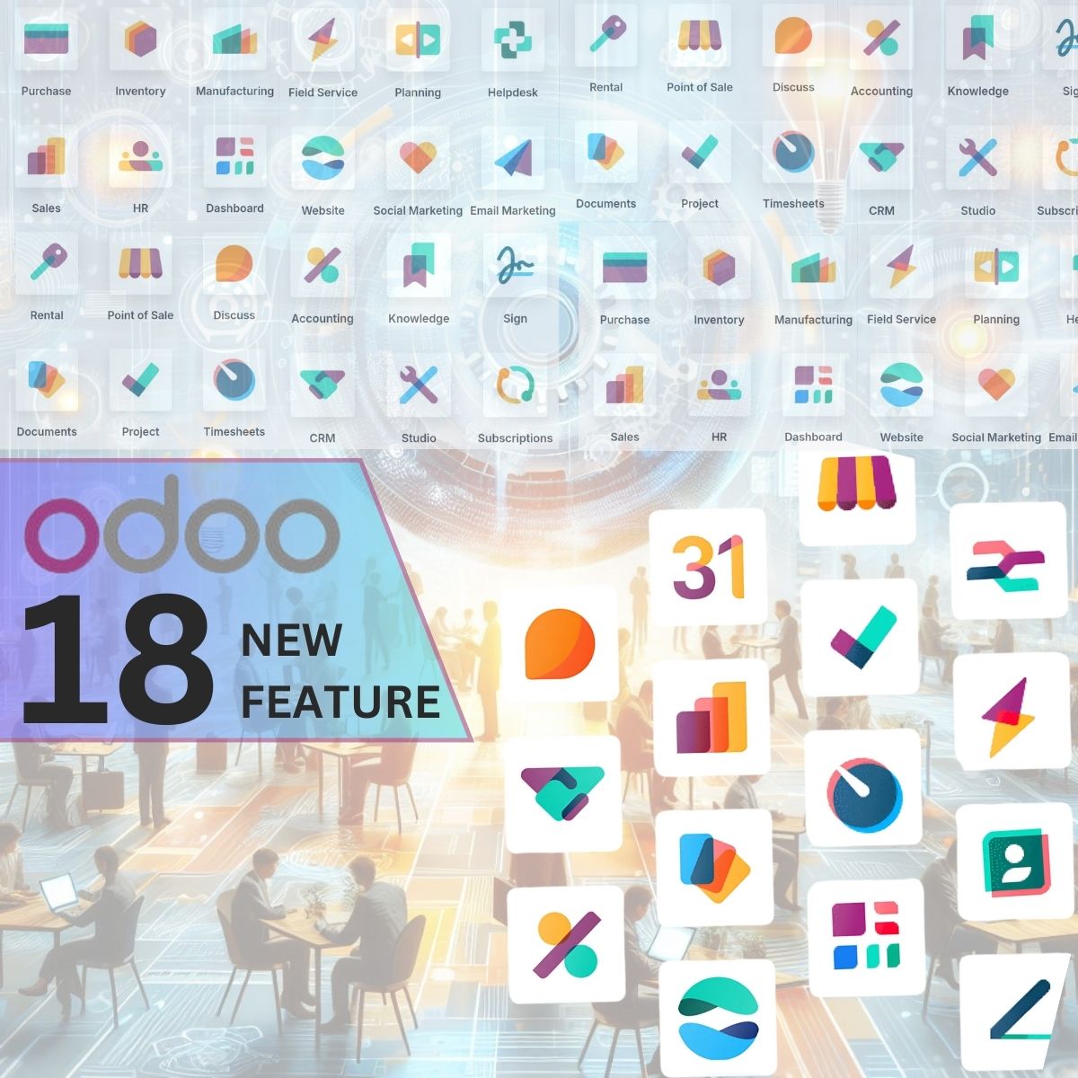 Odoo 18 new features